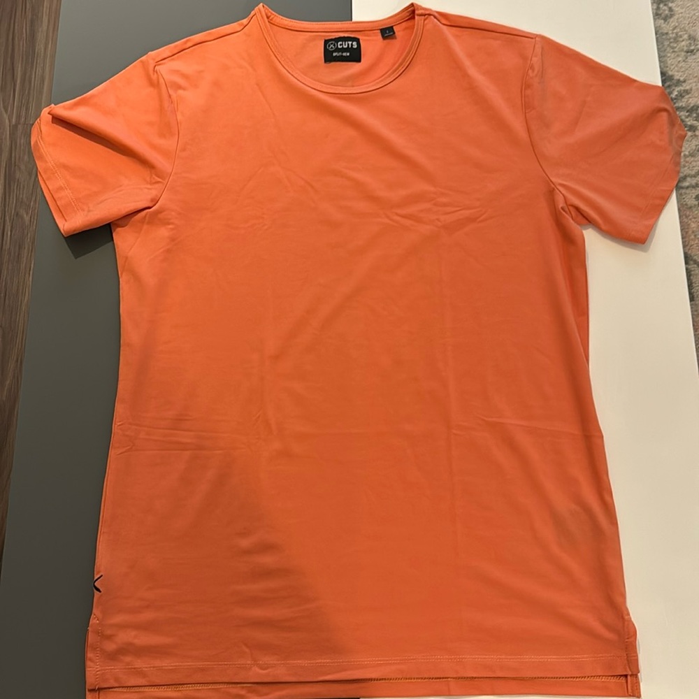 Cuts Clothing Orange Short Sleeve Tee